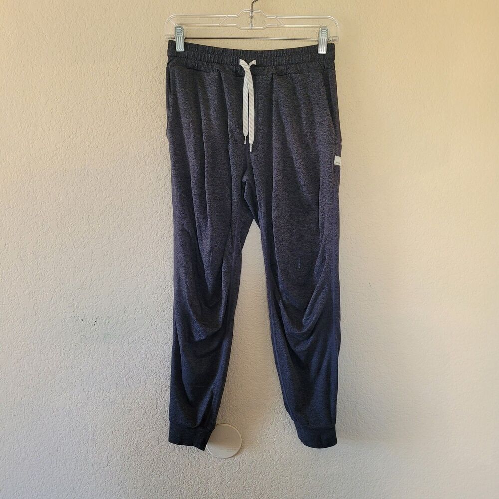Vuori Performance Jogger Womens Small Gray Heathered Stretch Activewear VW303